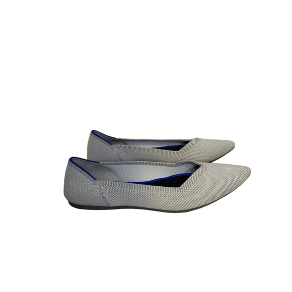 Rothy’s Women’s Size 9.5 The Point Gray Flats Pointed Toe Slip On - Picture 8 of 10